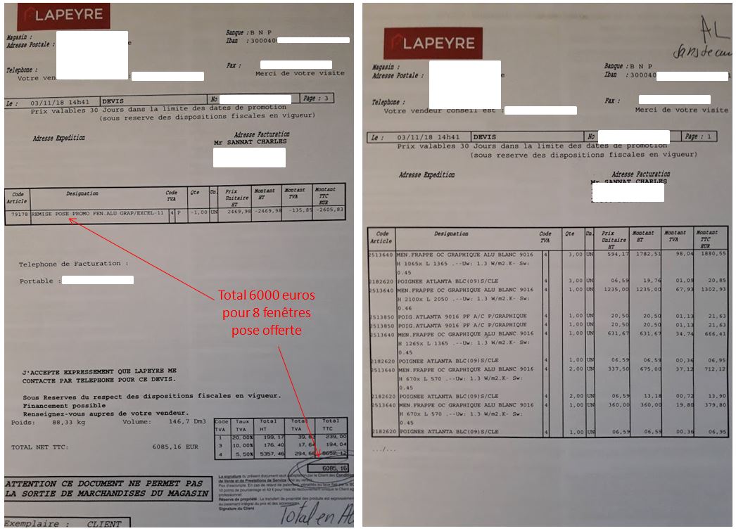 « Retour du crédit d’impôt pour les fenêtres. Une ânerie. La preuve par