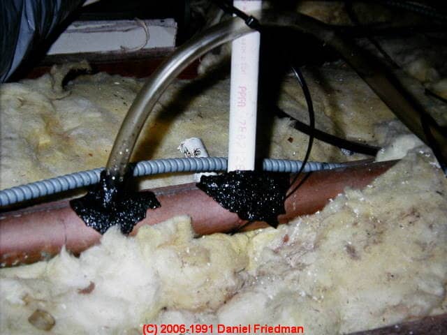 Improper Disposal Condensate, Condensate drain SNAFUs