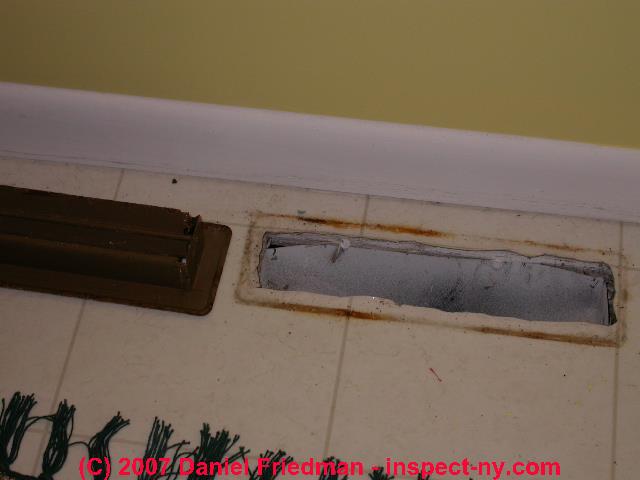 Air Conditioners Wet or Corroded Heating or Cooling Ducts, Causes