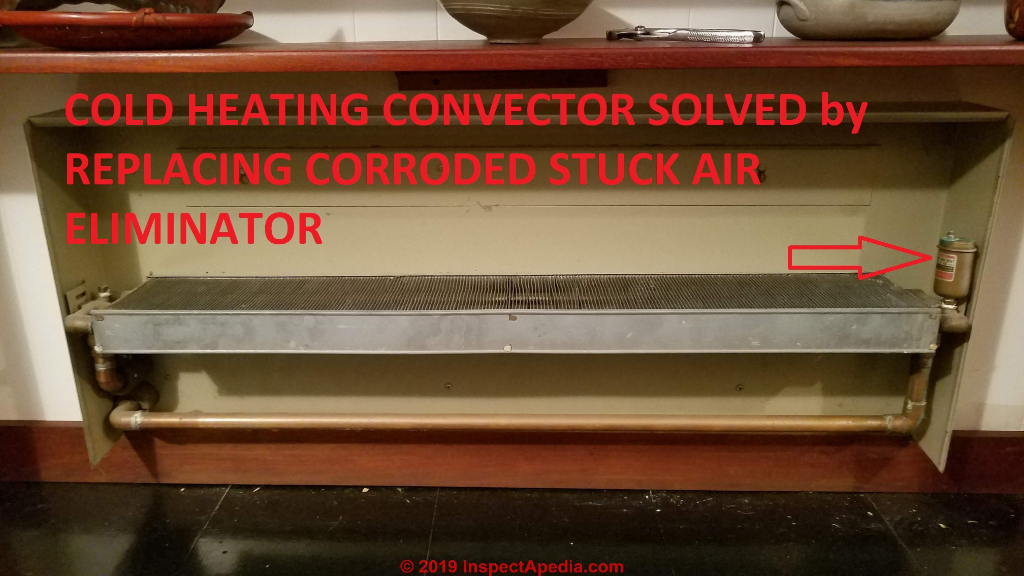 Hot Water Heating Float Vent Replacement Heating Convector or Radiator