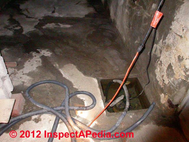 How to get rid of basement water or crawl space water using a sump pump