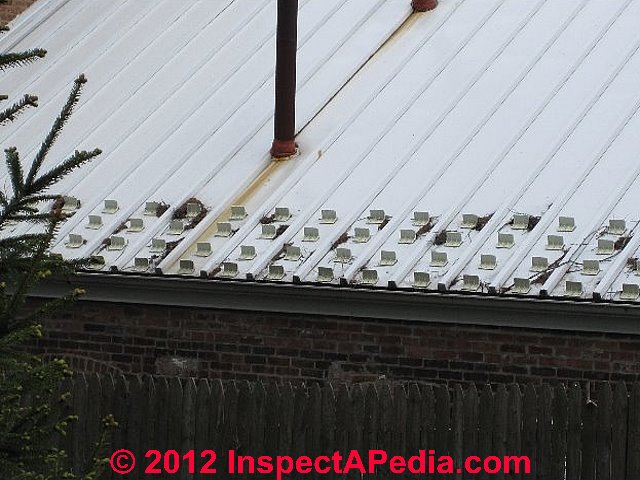 Metal, glass or smooth plastic roof snow guard Snow Retention System