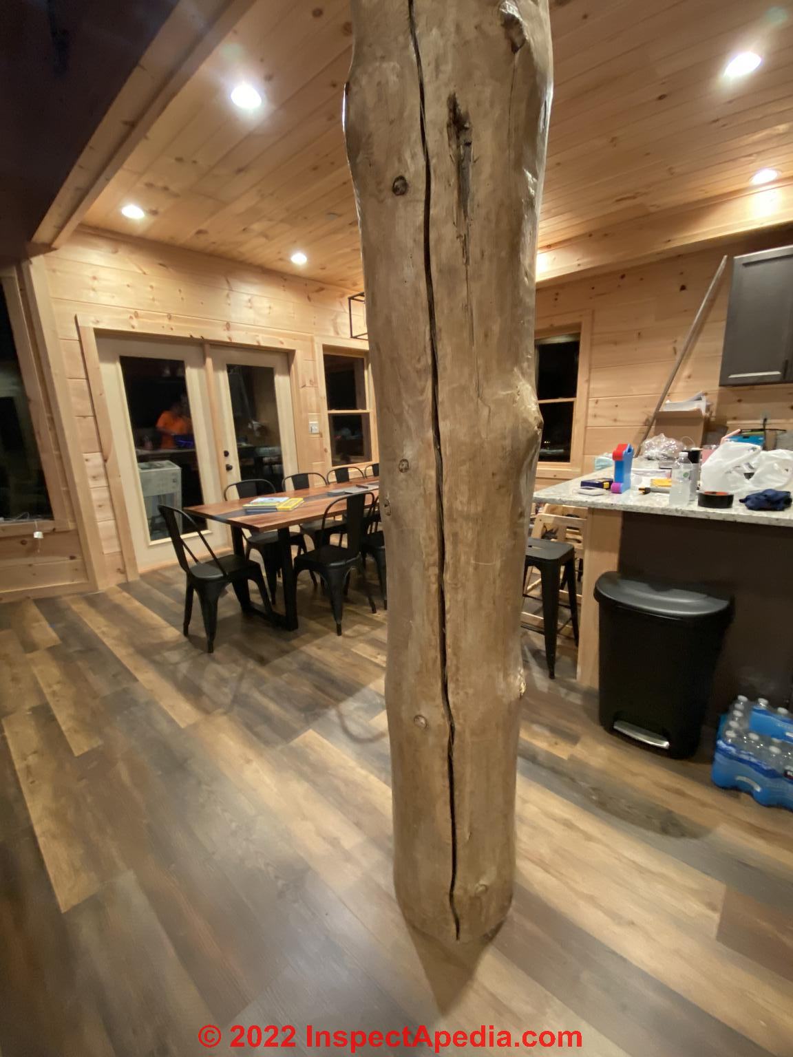 Evaluate Vertical Cracks & Splits in Wood Posts Cause, Effect