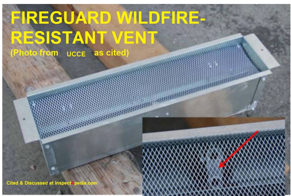 Fire & Ember Resistant SelfClosing Ridge & Soffit Vents