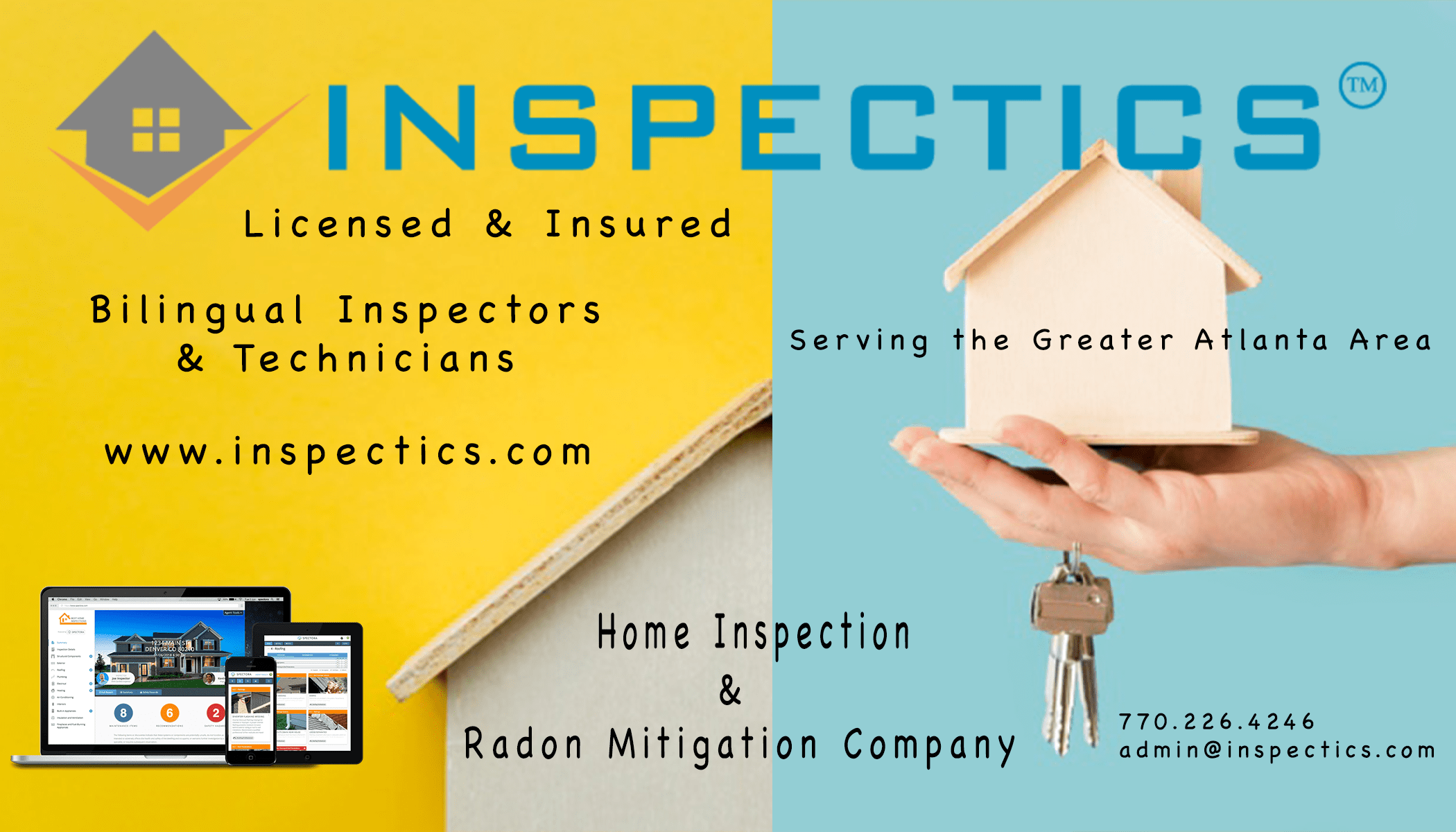 Contact Us Atlanta’s Best Home Inspections & Radon Mitigation
