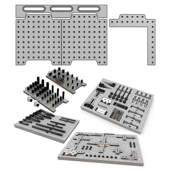 CMM Fixture System (360mm Dock with WORKS Clamp Kit) Inspection Arsenal