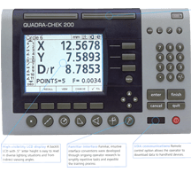 When the recorded measuring program is executed again, the qc 2000 displays visual instructions relating to the features to be probed, thereby . Heidenhain Quadra Chek Inspection Engineering