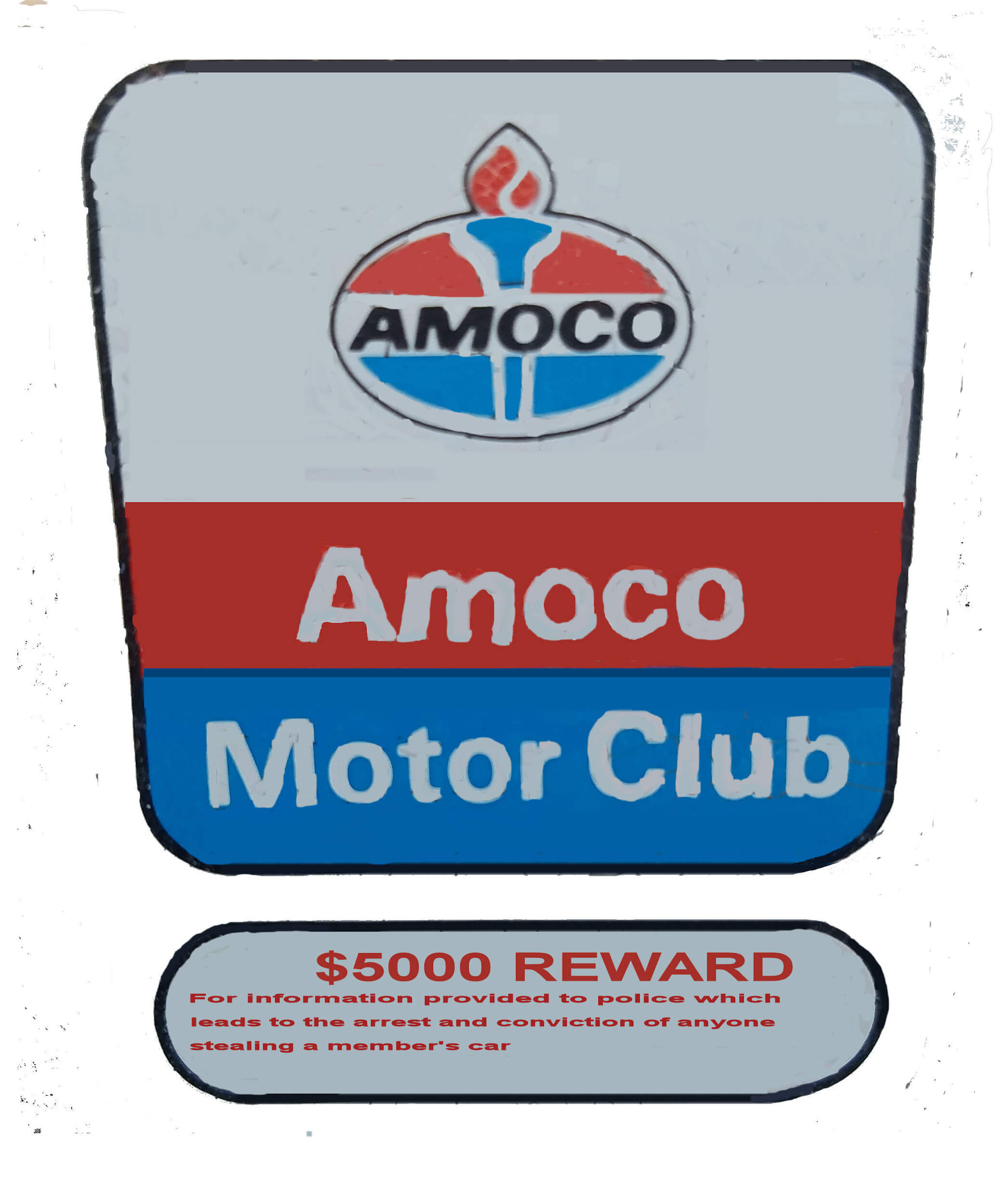 Amoco Motor Club : Bob Hoyts Classic Inspection Stickers | Add a Final