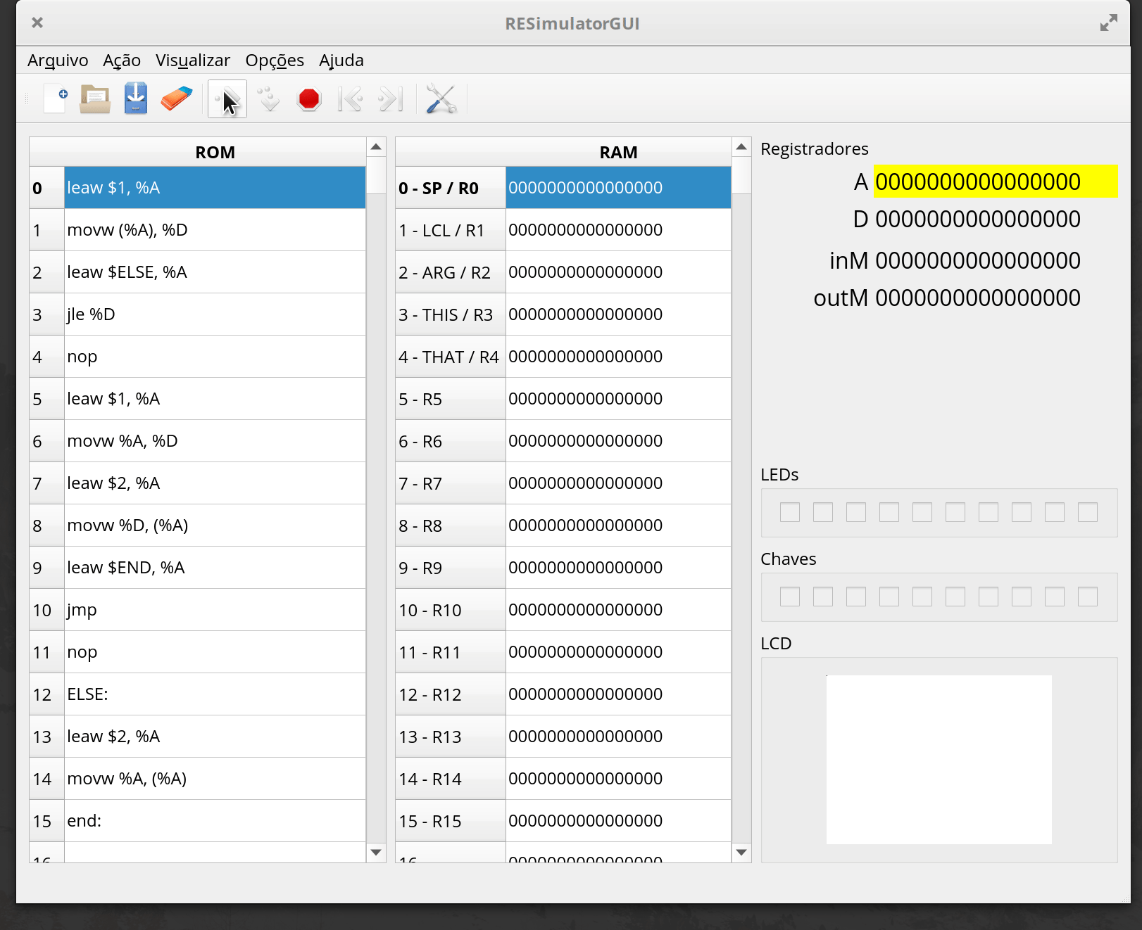 Teoria nasm jump Bits e Processadores