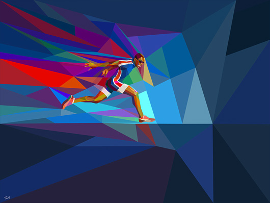 2012 Olympic Games Illustrations by Charis Tsevis Daily