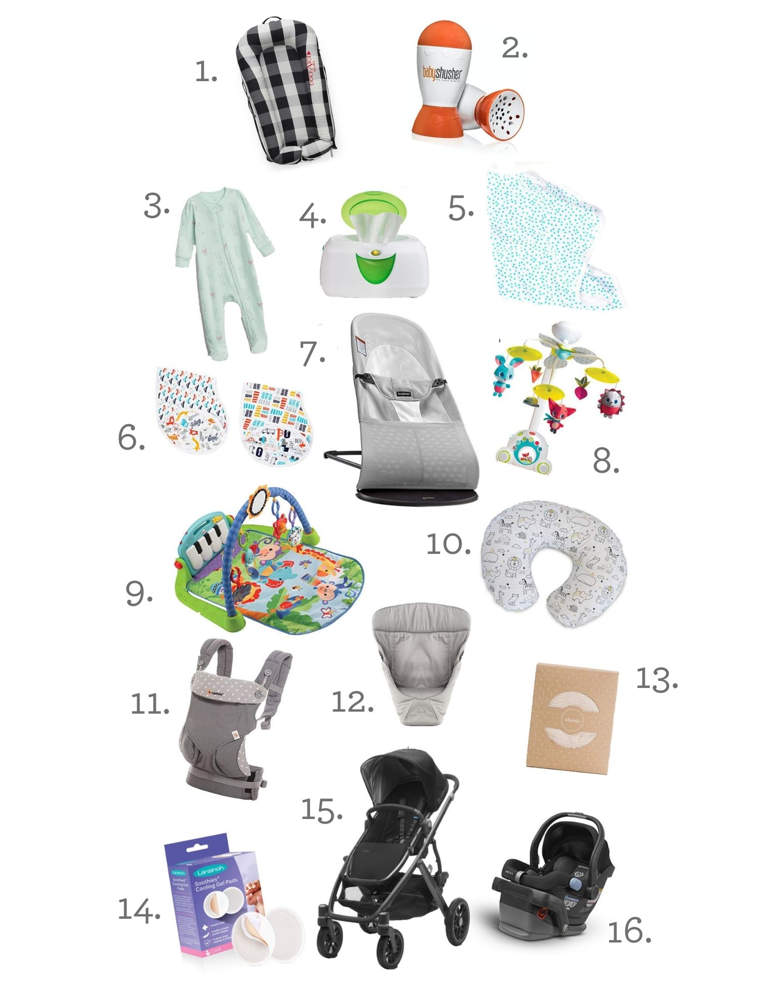 Inspiralized baby registry musthaves