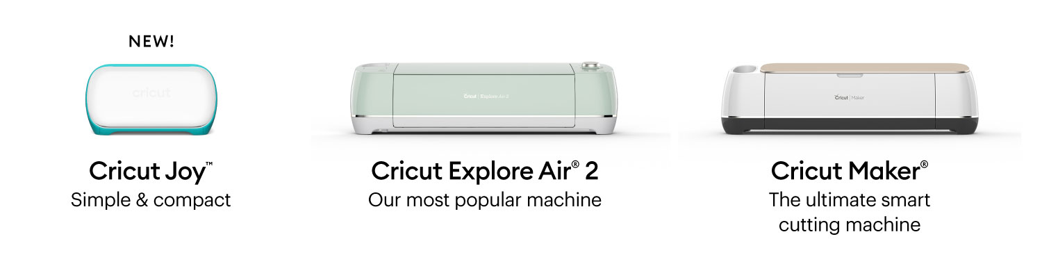 Cricut Machine: Comparison Chart