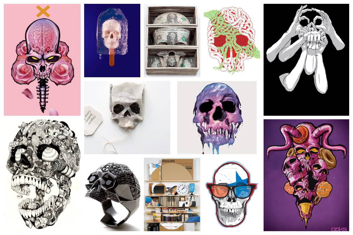 35 Unique Skull Designs And Illustrations - Inspirationfeed 800_x_1200_jpg