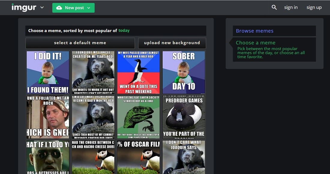 15 of the Best Free Meme Makers Online Inspirationfeed