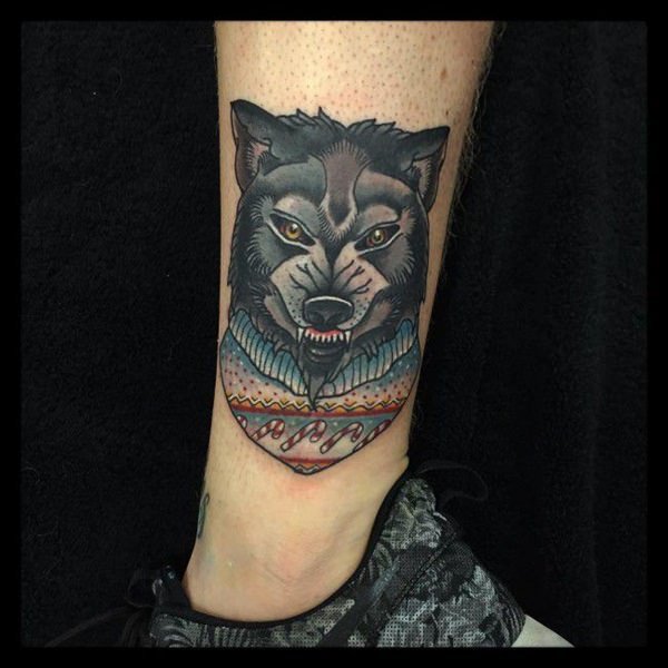 105 Awesome Wolf Tattoos For The Leader In You - Inspirationfeed 600_x_600_jpg