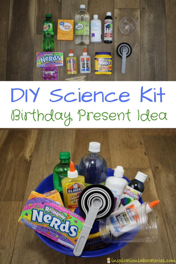 How to Make a DIY Science Kit Birthday Gift Inspiration Laboratories