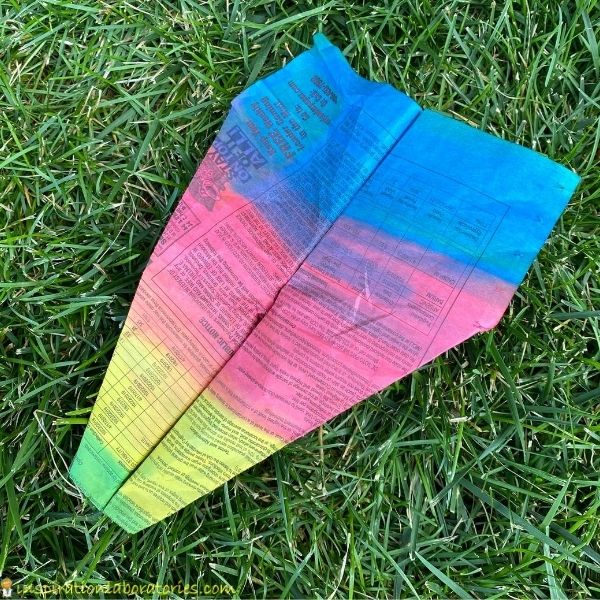STEAM Project Paper Airplanes with Recycled Paper