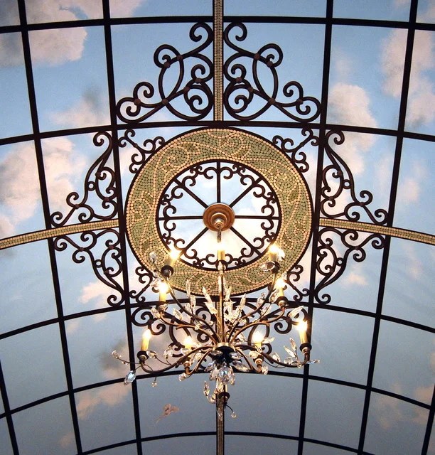 27 Ceiling Wallpaper Design and Ideas