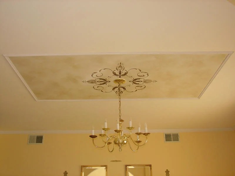 27 Ceiling Wallpaper Design and Ideas