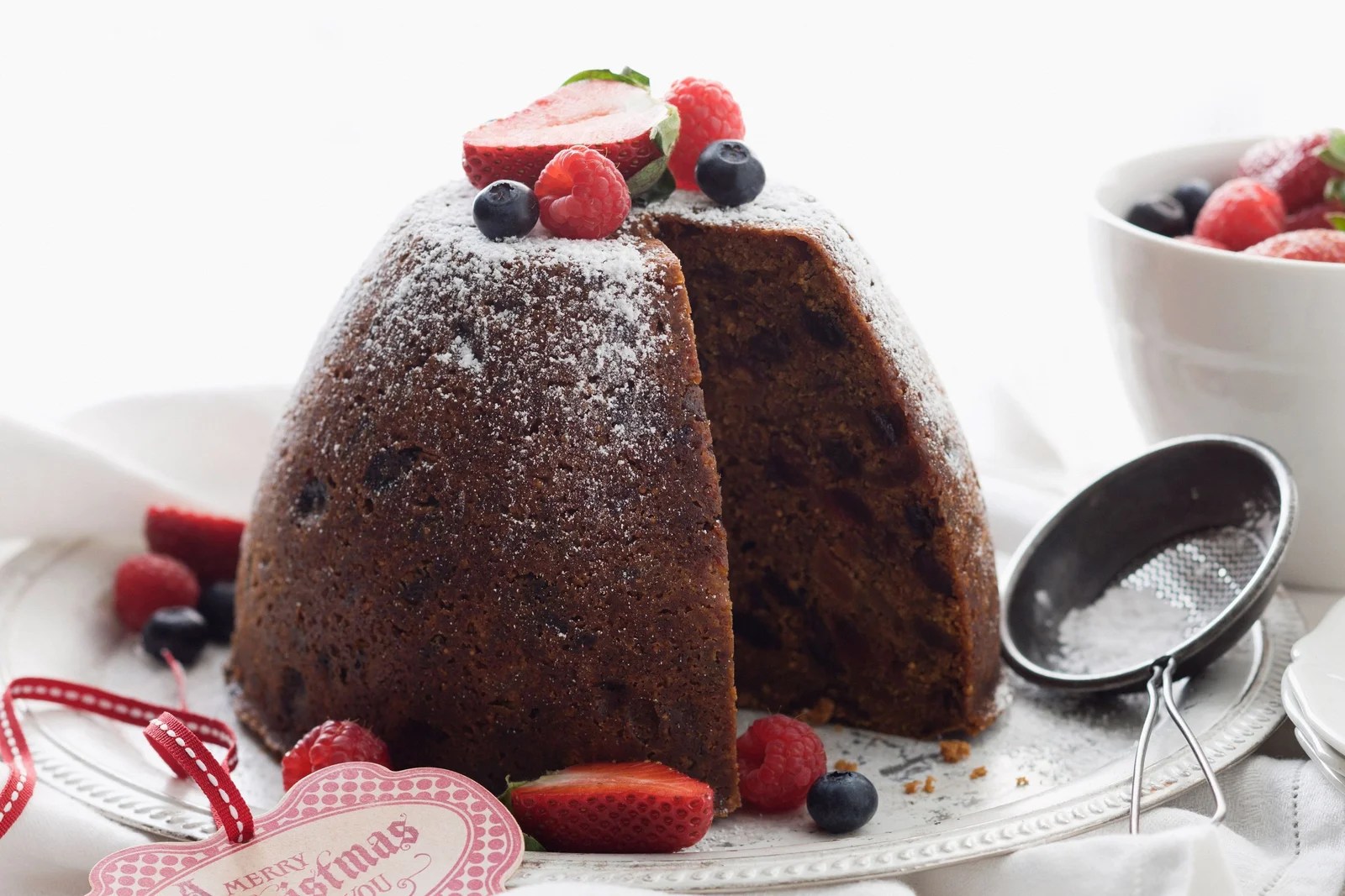 Christmas Pudding, A Typical Christmas Dish from England