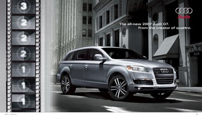 Brochures Audi Q7 - 2005 - Brochure Catalogue Voiture Neuve