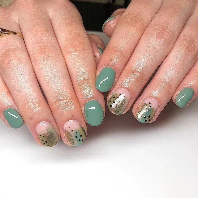 16 Sage Green Nails Worth Checking Out Inspired Beauty