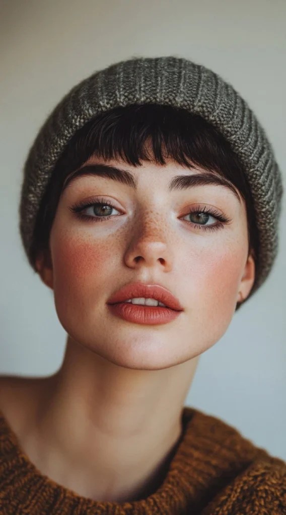24 Beanie Hairstyles How to Wear Them Inspired Beauty