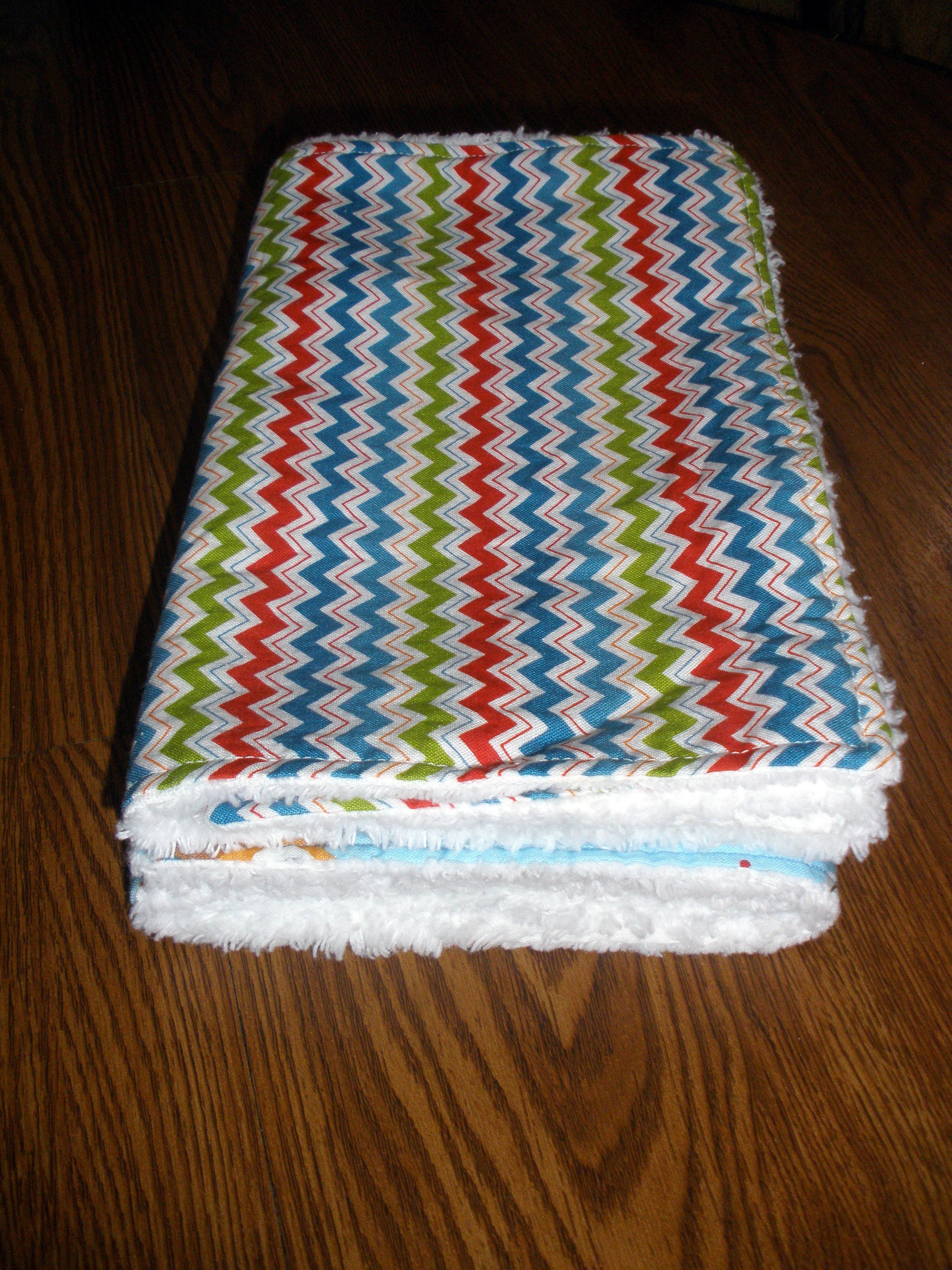 Chenille Burp Cloth Tutorial Inspired Bliss Fabrics