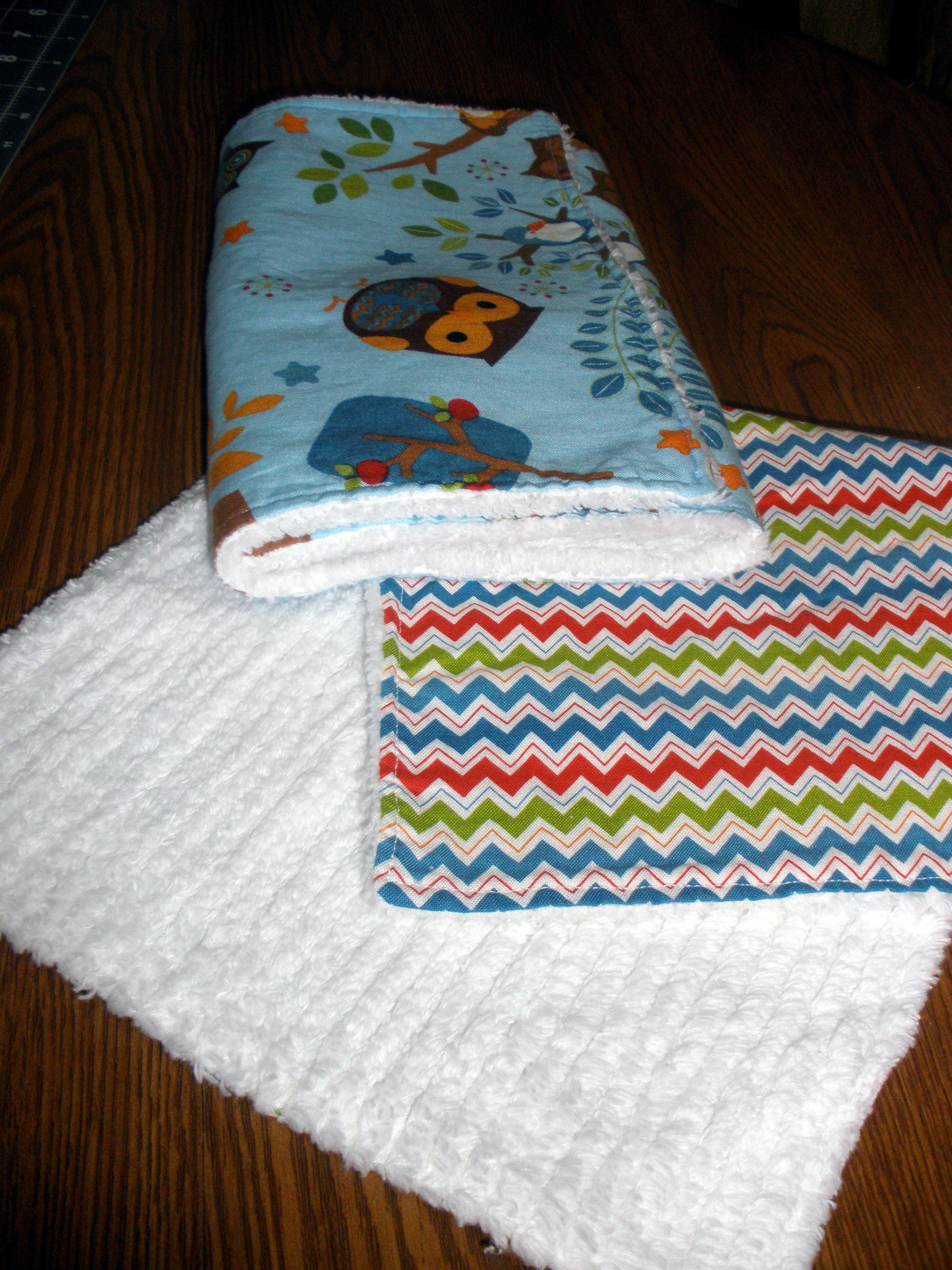 Chenille Burp Cloth Tutorial Inspired Bliss Fabrics