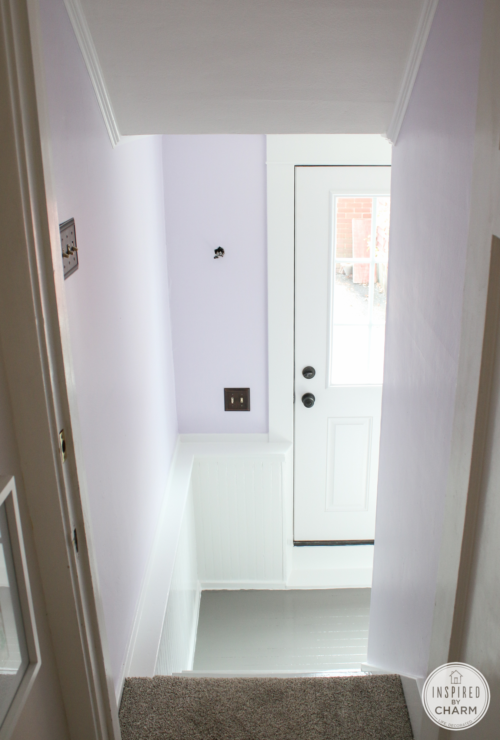 A Fresh Look for the Basement Stairwell