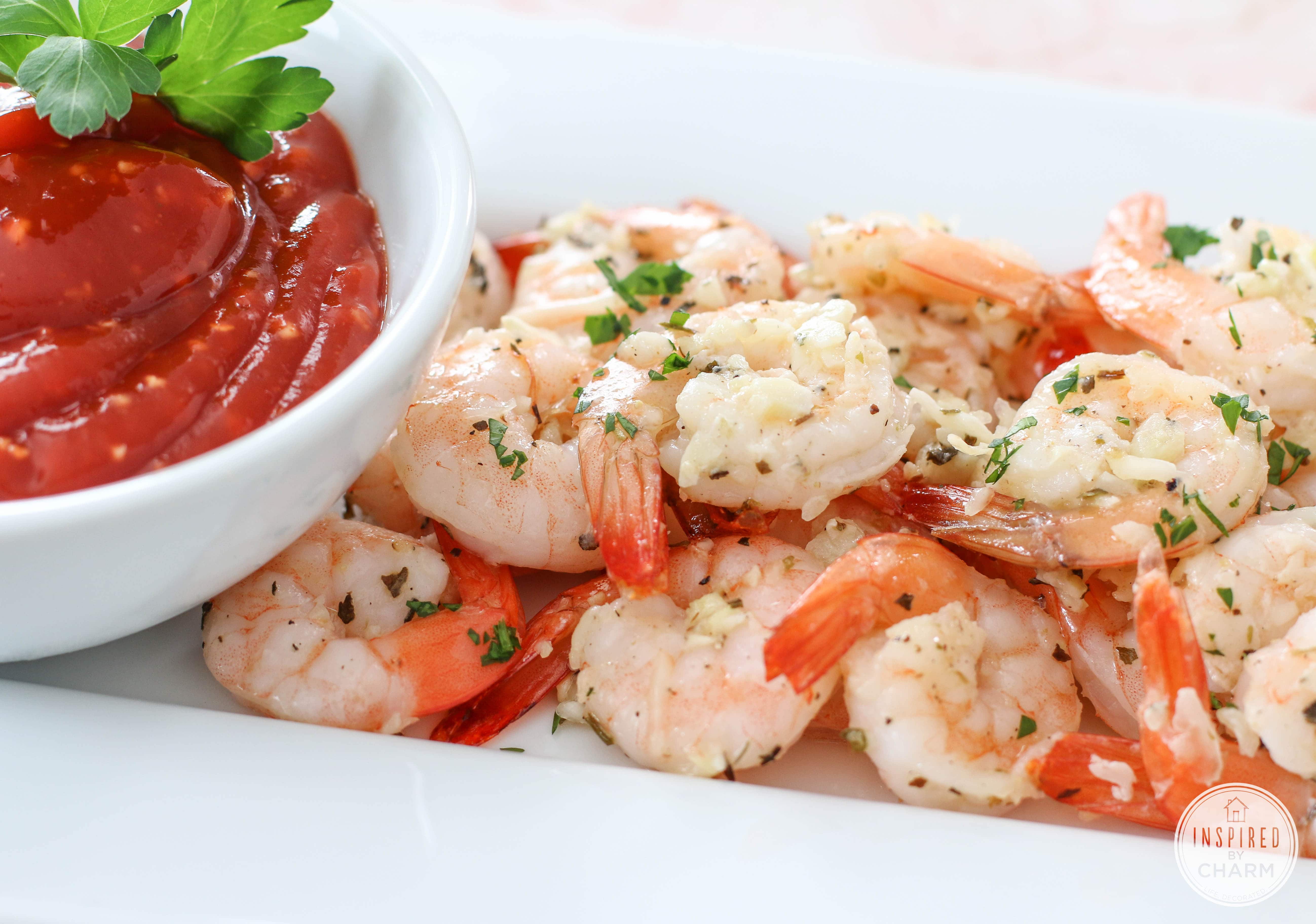 Roasted Parmesan Garlic Shrimp