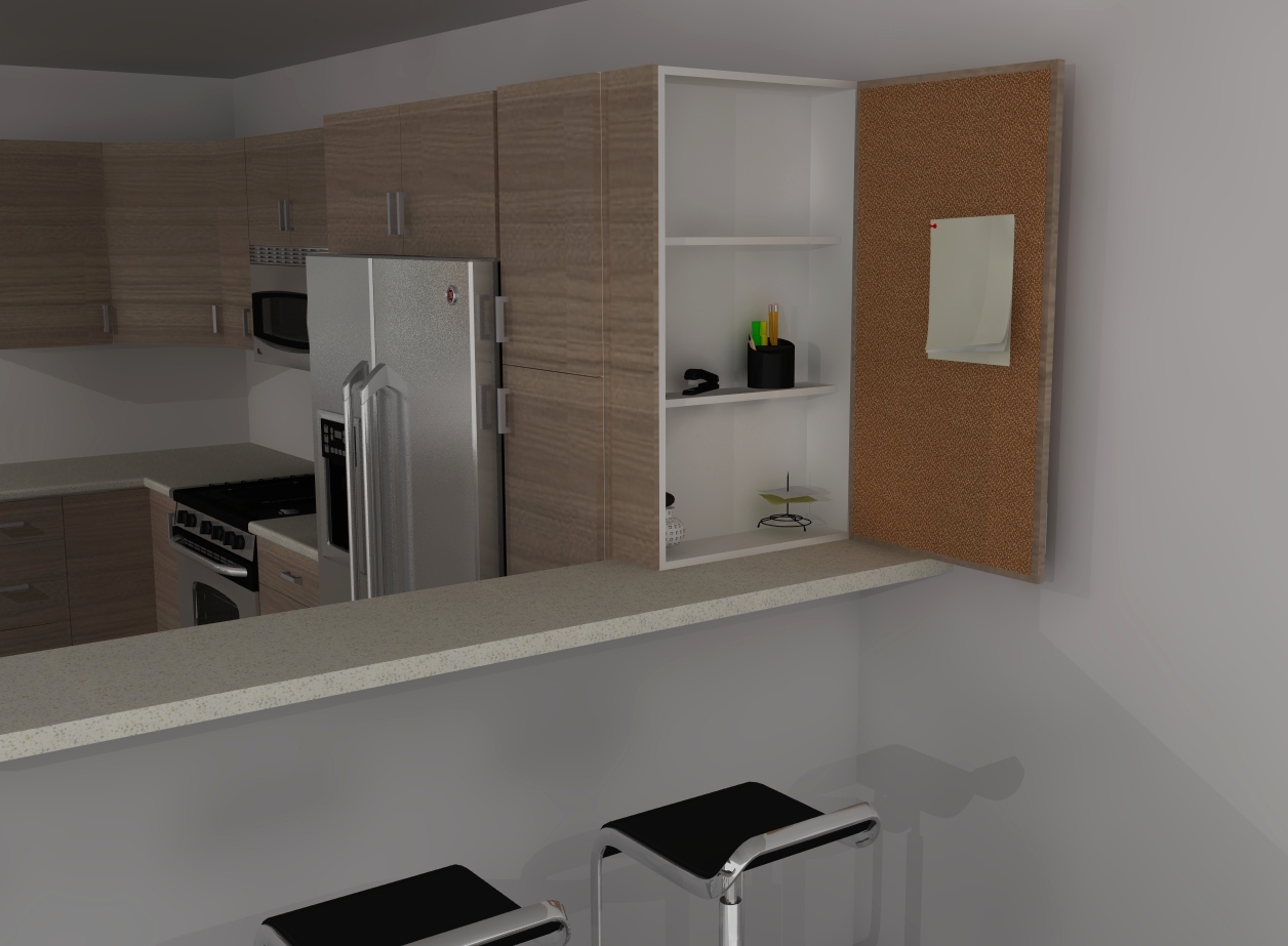 IKEA custom a message center