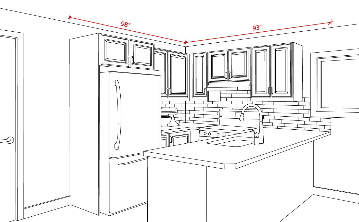 Three IKEA kitchen designs under 4,000