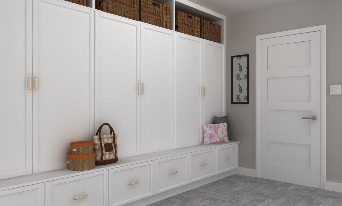 Three IKEA Mudroom Designs with Budgets Under 3,000