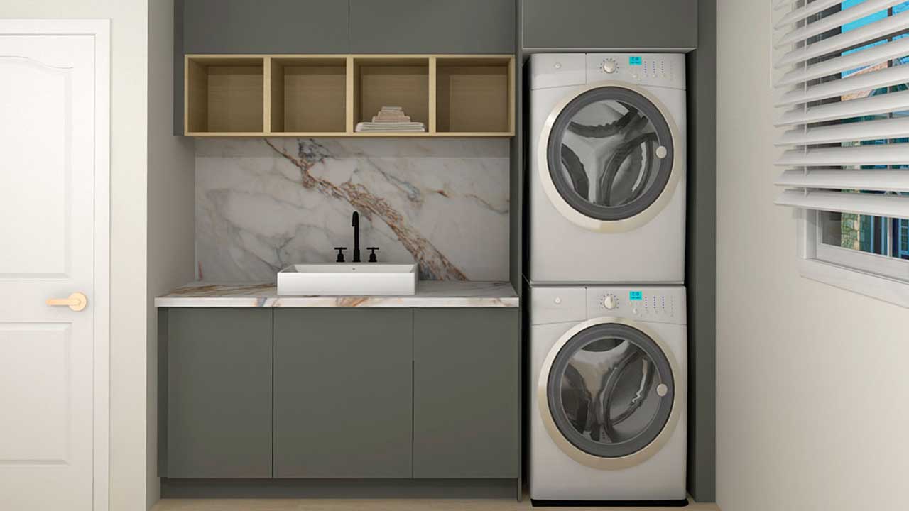 Storage Solutions for Your IKEA Laundry Room/Mudroom