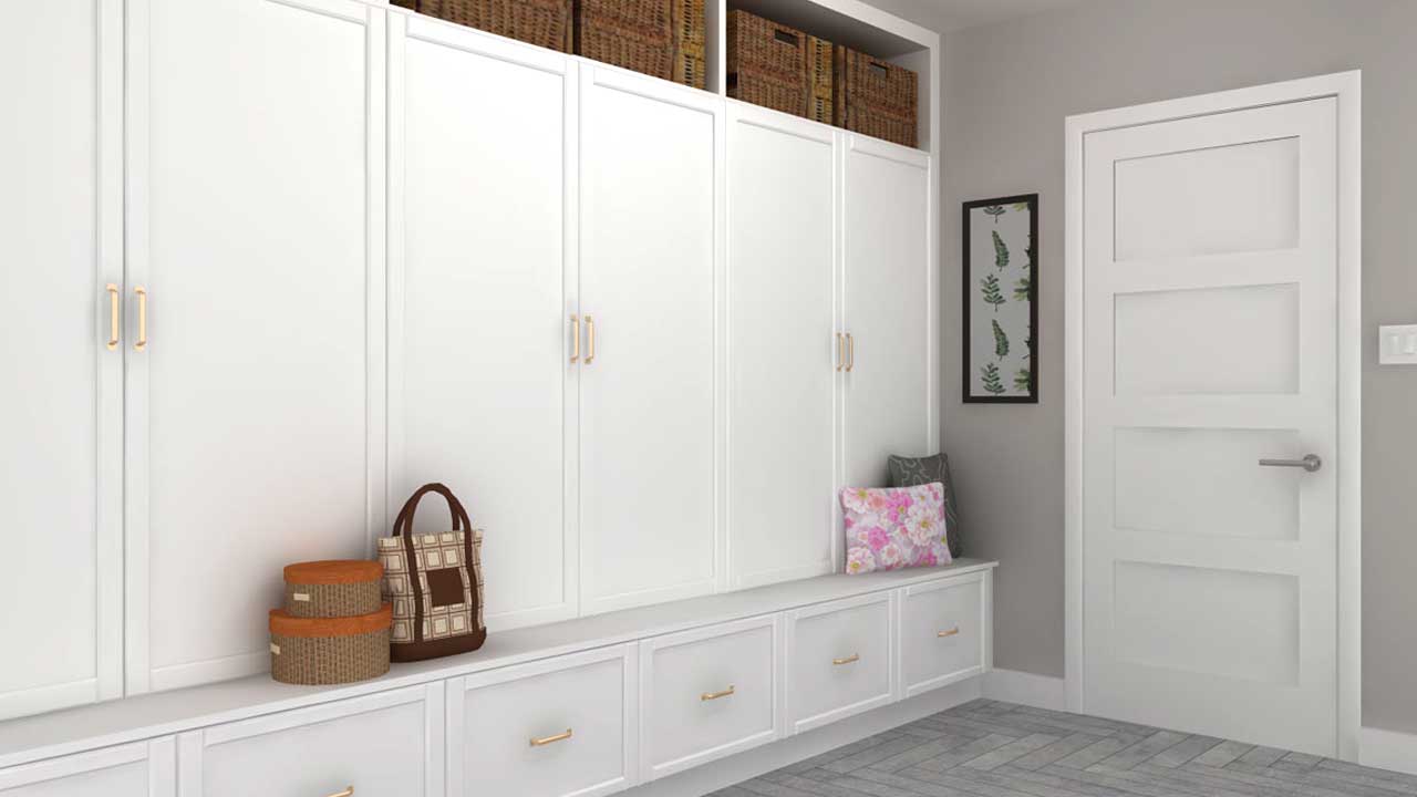 Three IKEA Mudroom Designs with Budgets Under 3,000