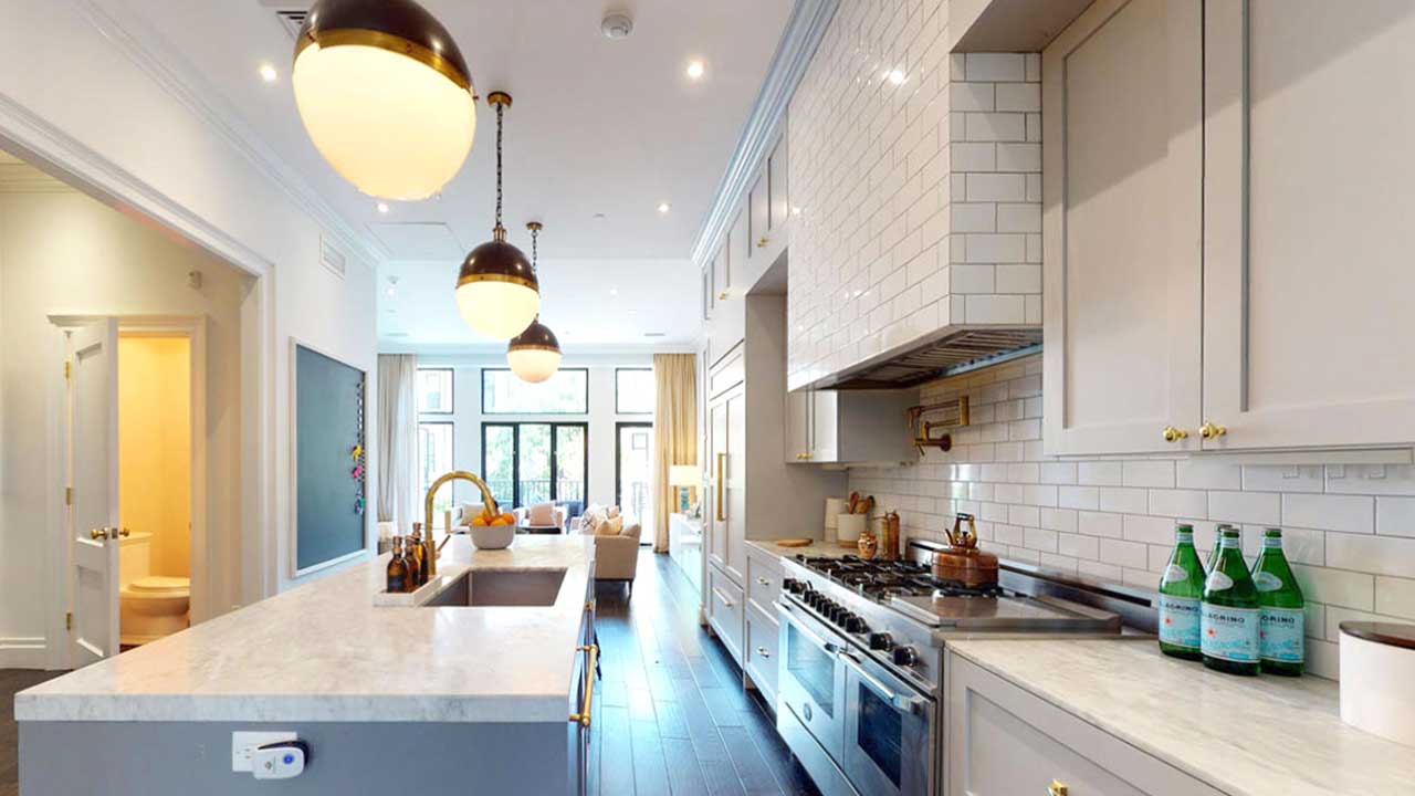 Transitional IKEA Kitchen Is Highlight Of NYC Brownstone