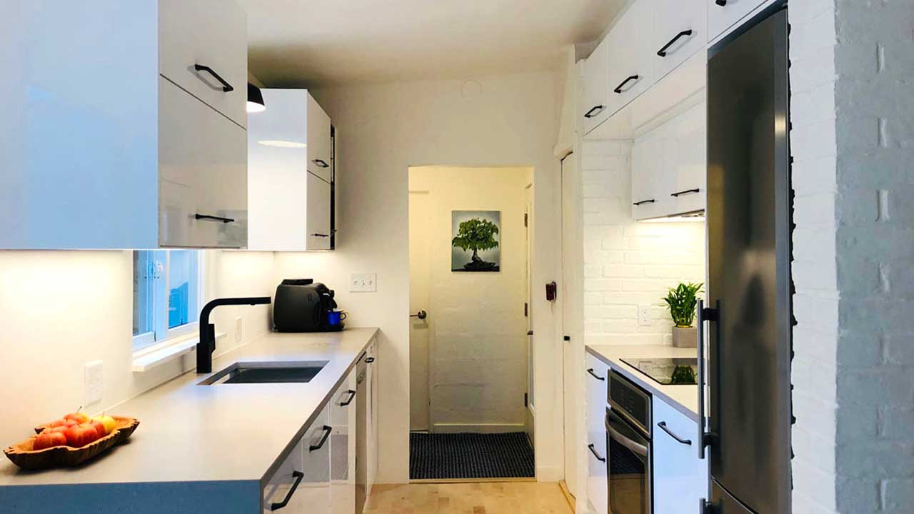 5 design challenges and 5 solutions for IKEA galley kitchens