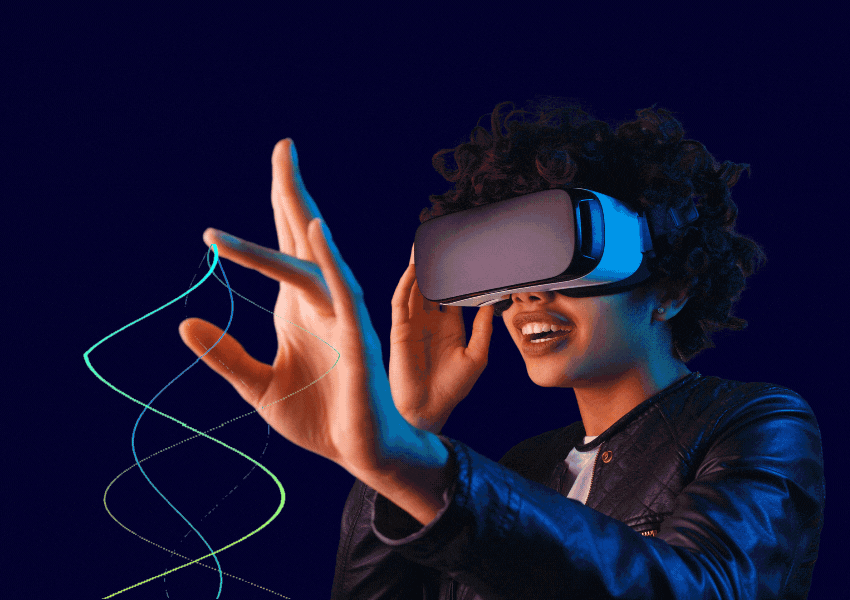 Futuristic VR Gaming New XR Games Inspired Reality