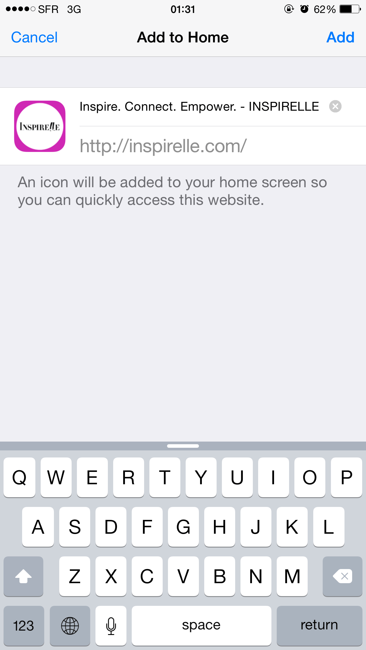 How to Add Websites to iPhone, iPad or iPod Touch Home Screens