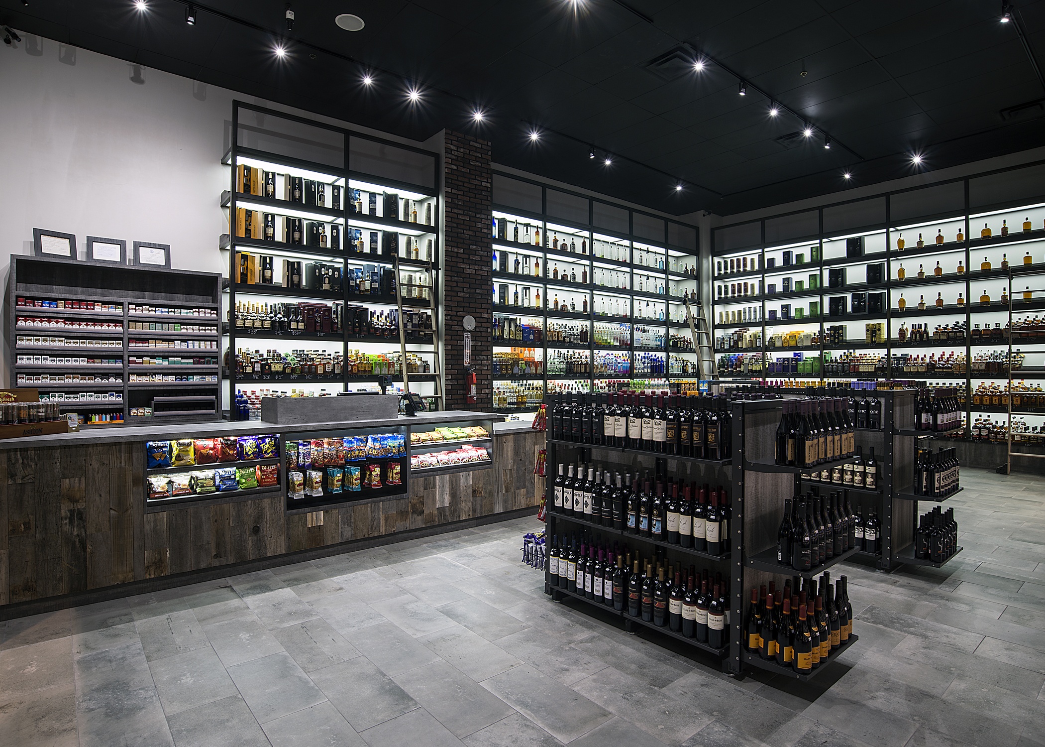 Gold Town Liquor Store Commercial Design Group