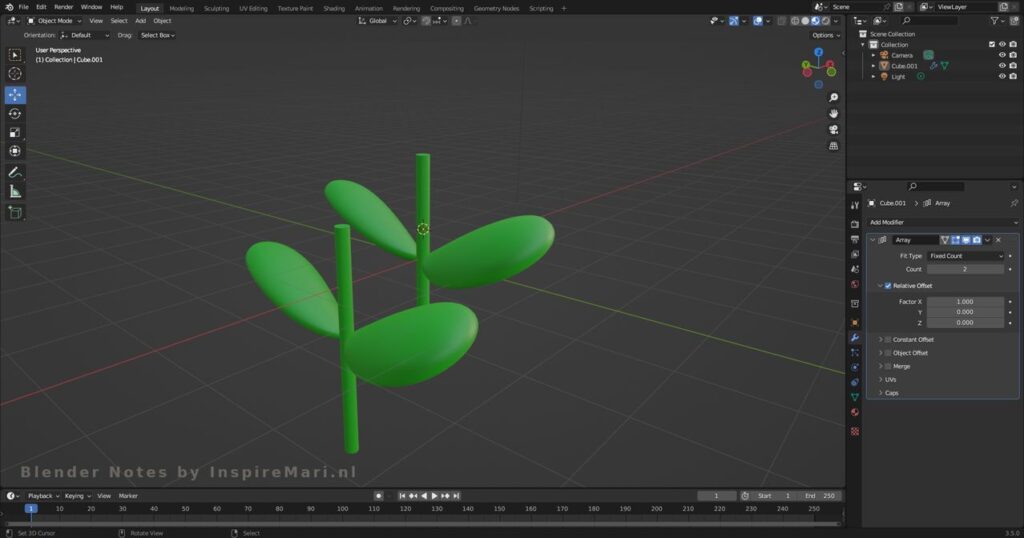 Blender How to Put an Object in a Circle (Using Array Modifier