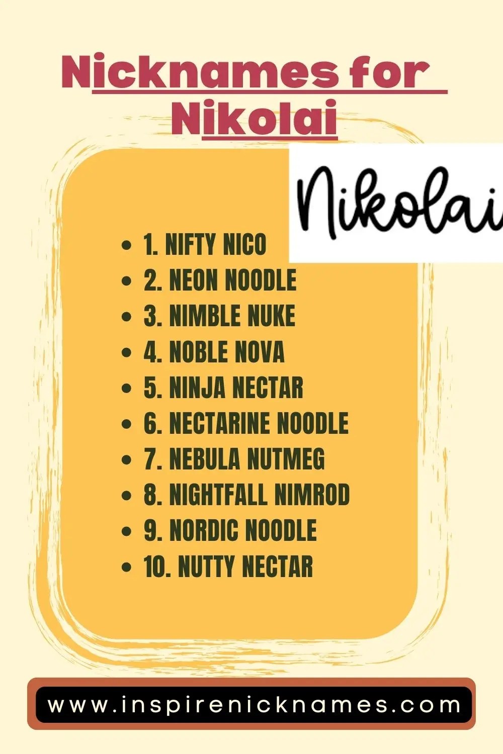 Nicknames for Nicolai Unique and Fun Ideas for Your Child