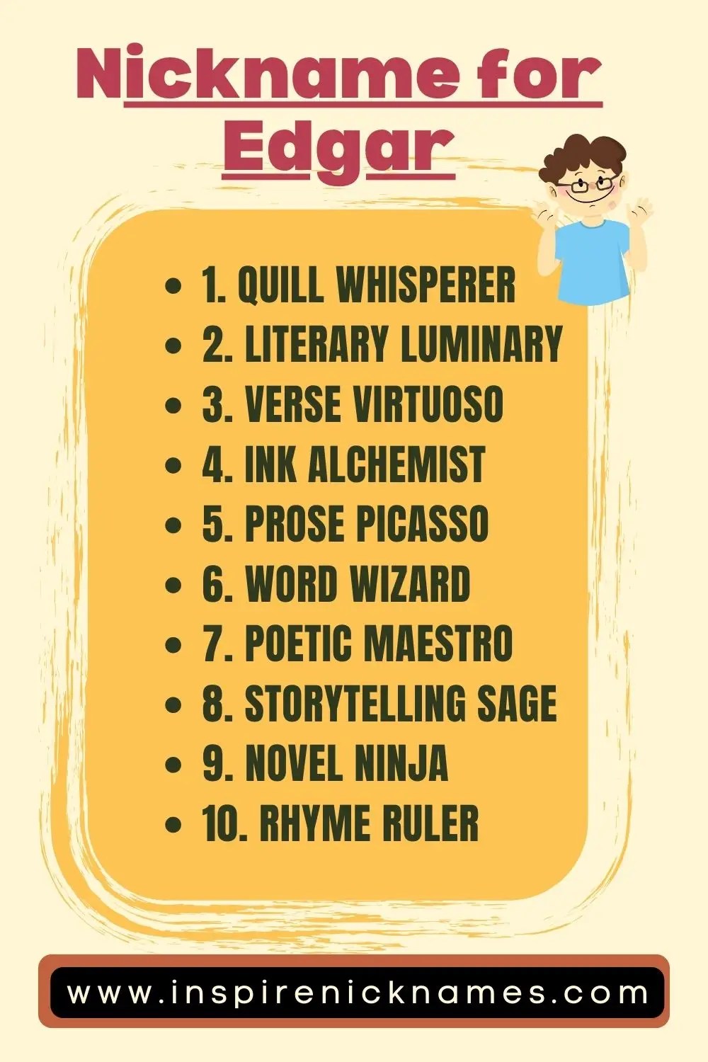 Nickname for Edgar Find the Perfect Match Today