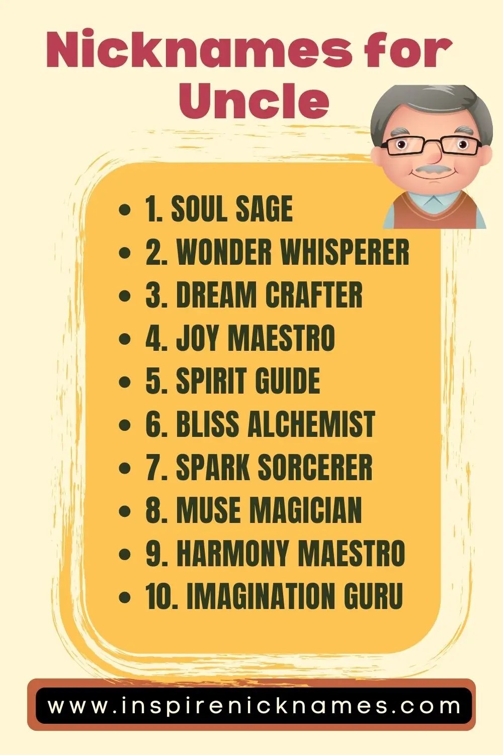 Nickname for Uncle Creative Ideas for a Special Bond