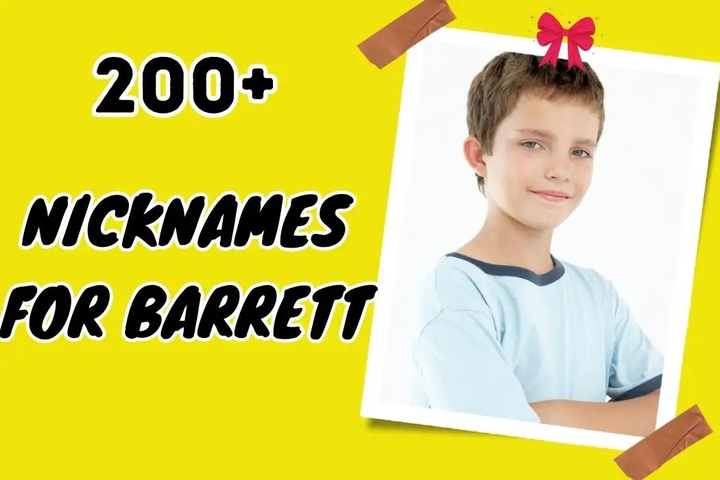 Nicknames for Barrett Creative Ideas for Friends & Family