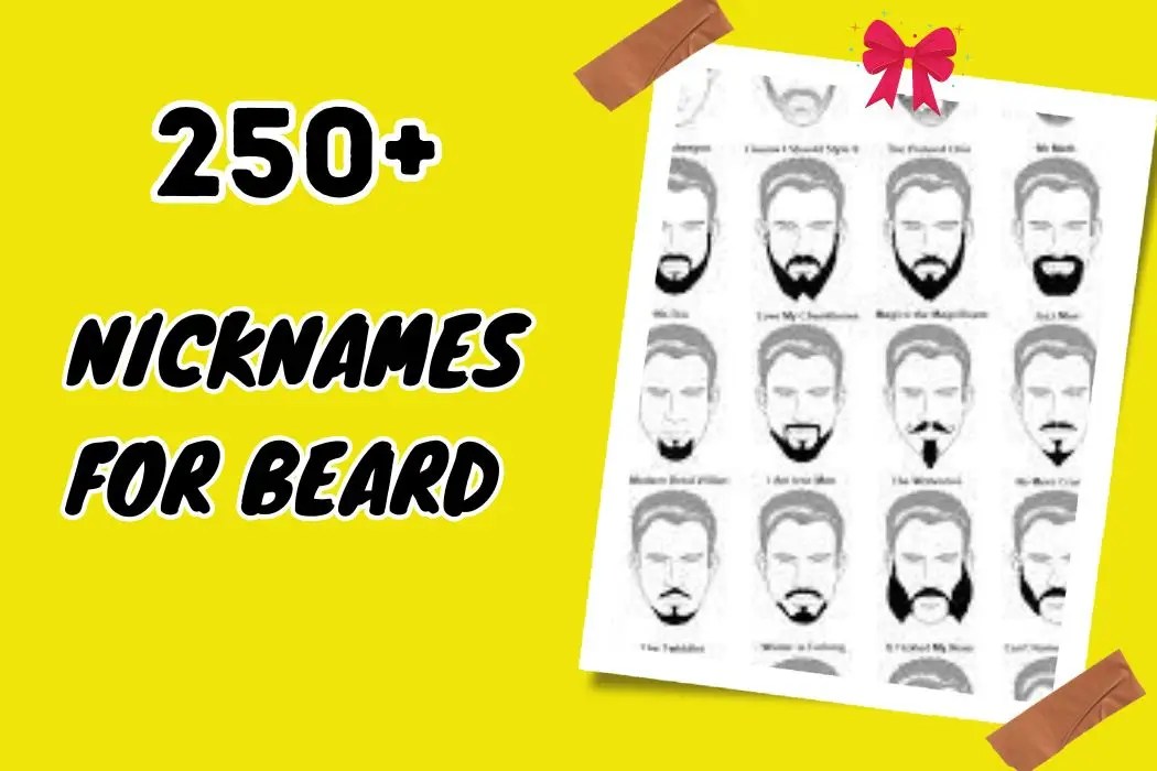 250+ Unique Beard Nicknames Express Your Style