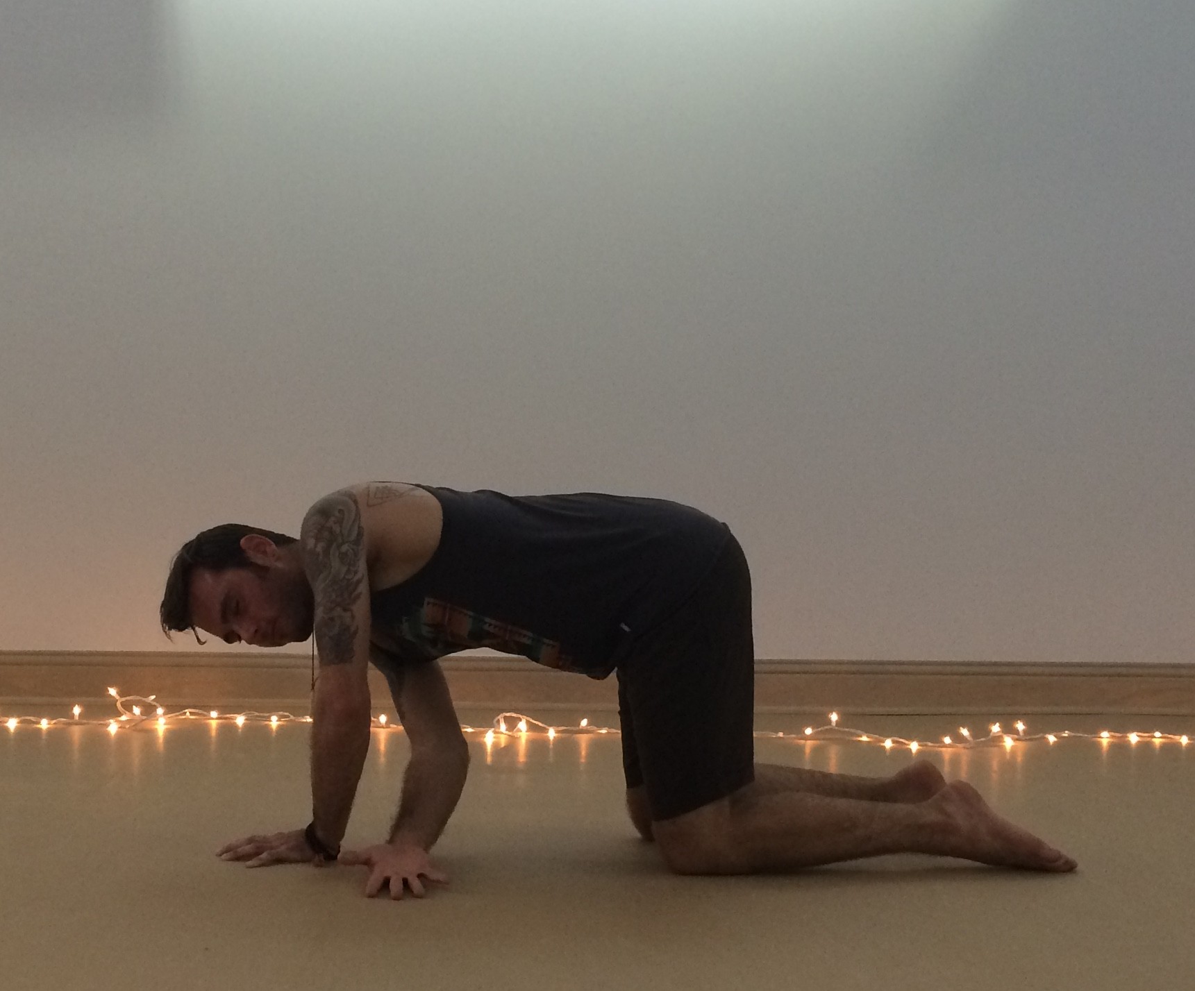 Threaded Needle Parsva Balasana Inspire Yoga