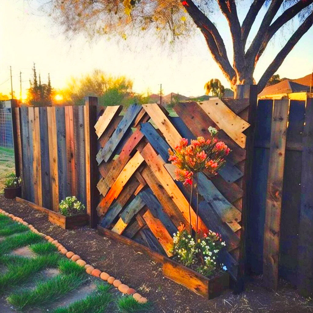 Rustic Wooden Fence Designs
