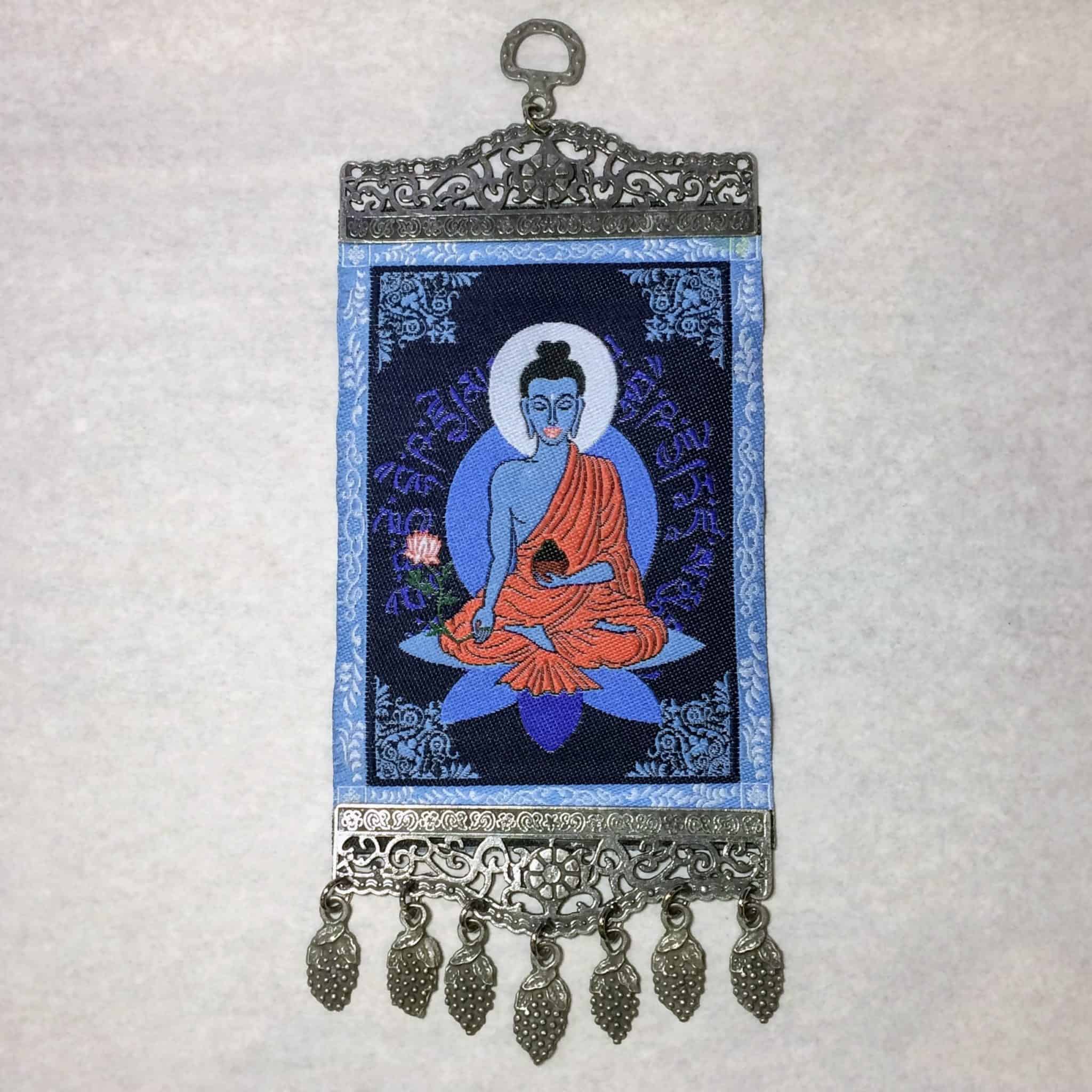 Buddha Wall Hanging Carpet 10″ Inspirit Crystals